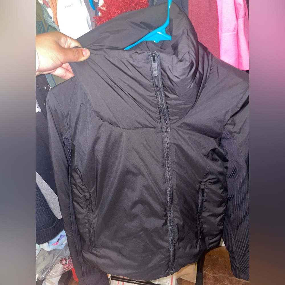 Lululemon cropped high neck jacket